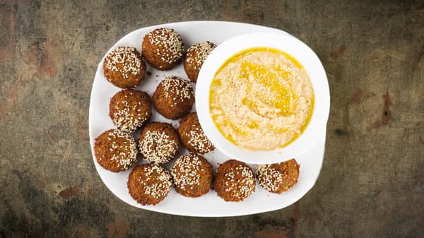 Falafel + Humus
